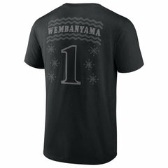 Victor Wembanyama San Antonio Spurs Ugly Sweater Name & Number T-Shirt Black