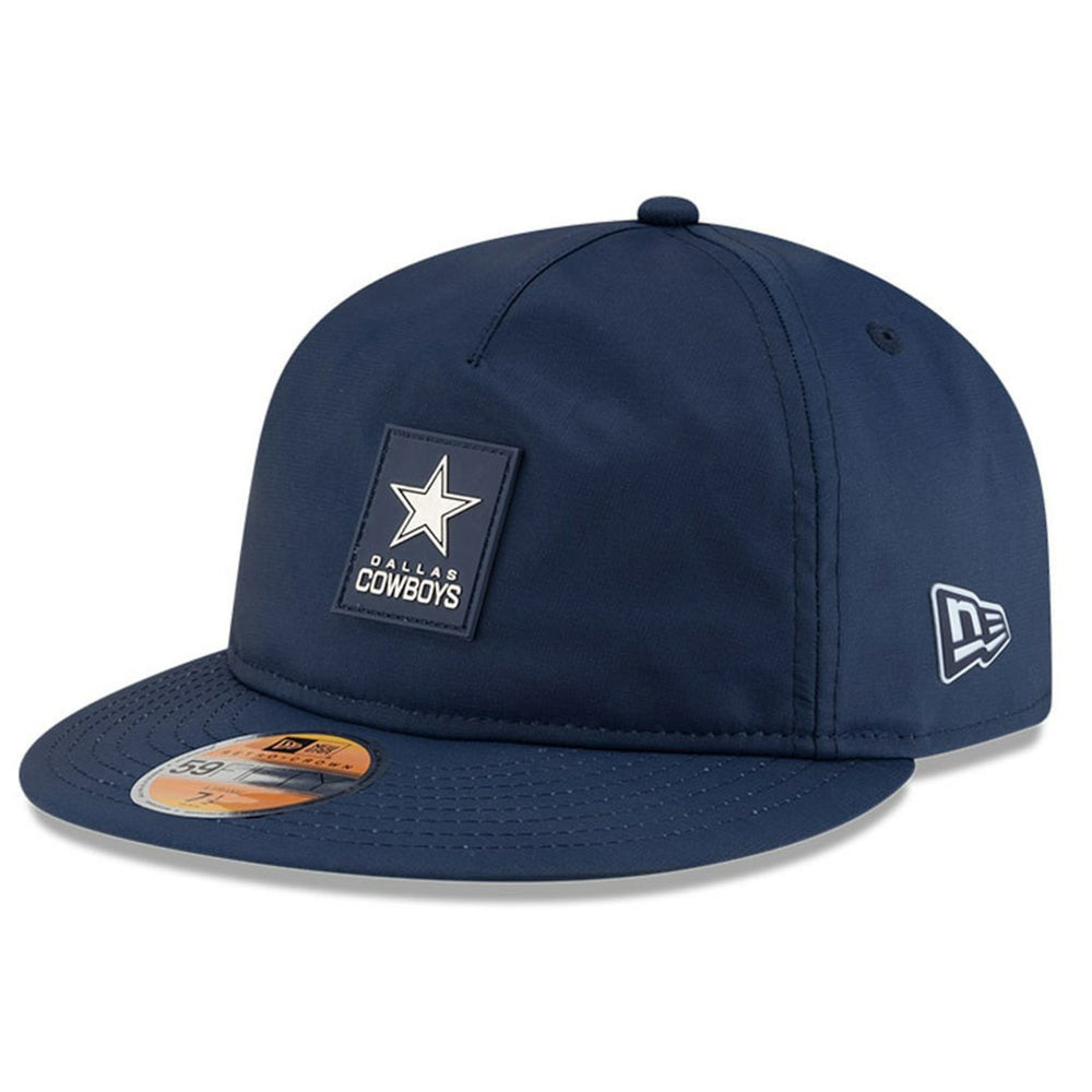 Dallas Cowboys New Era 2025 Sideline Retro Crown 59FIFTY Fitted Hat - Navy - NFL