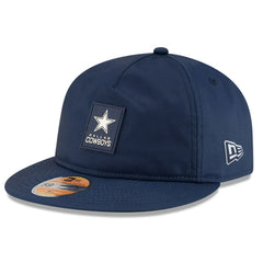 Dallas Cowboys New Era 2025 Sideline Retro Crown 59FIFTY Fitted Hat - Navy - NFL