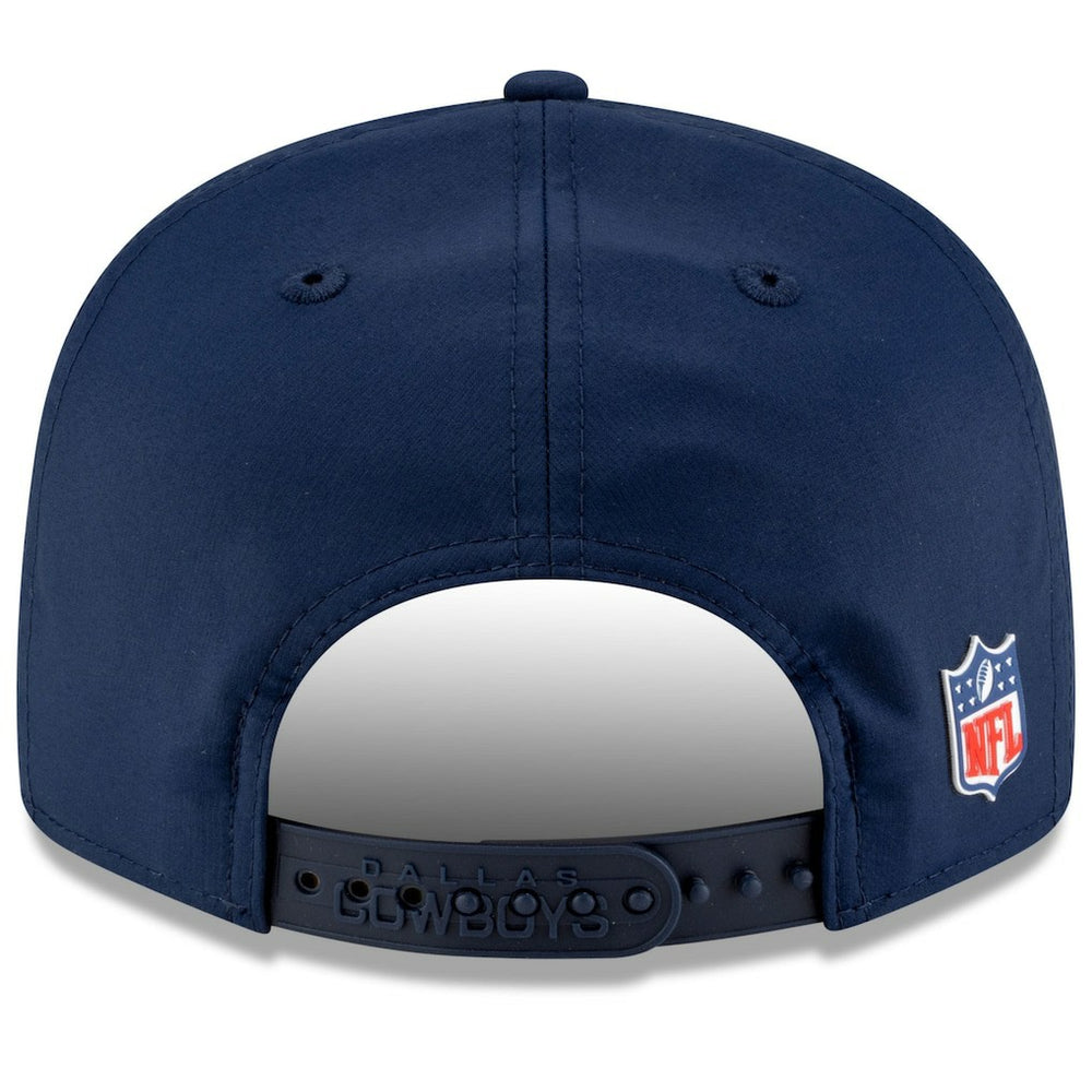 Dallas Cowboys New Era 2025 Sideline Split Panel 9FIFTY Snapback Hat - Navy - NFL