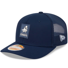 Dallas Cowboys New Era 2025 Sideline Throwback 9SEVENTY Trucker Adjustable Hat - Navy - NFL