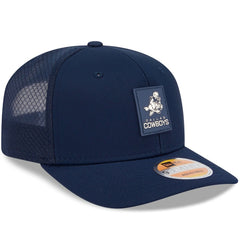 Dallas Cowboys New Era 2025 Sideline Throwback 9SEVENTY Trucker Adjustable Hat - Navy - NFL