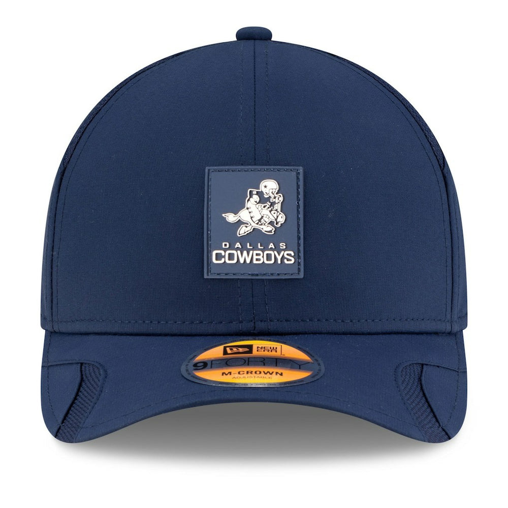 Dallas Cowboys New Era 2025 Sideline Throwback M-Crown 9FORTY Adjustable Hat - Navy - NFL