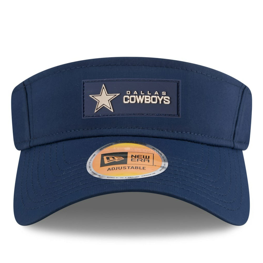 Dallas Cowboys New Era 2025 Sideline Visor - Navy - NFL
