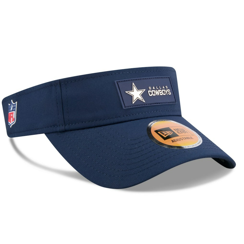 Dallas Cowboys New Era 2025 Sideline Visor - Navy - NFL
