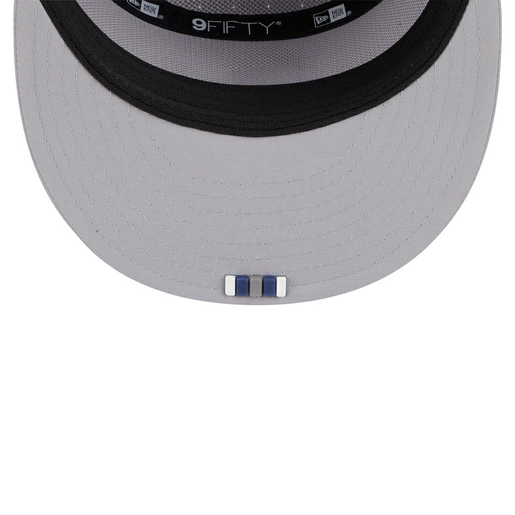 Dallas Cowboys New Era 2025 Sideline Split Panel 9FIFTY Snapback Hat - Gray - NFL