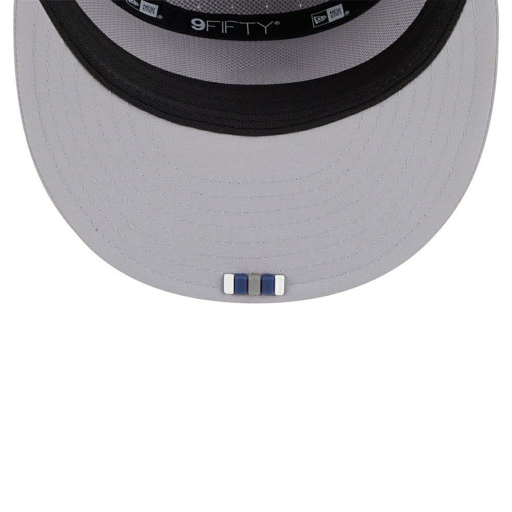 Dallas Cowboys New Era 2025 Sideline Split Panel 9FIFTY Snapback Hat - Gray - NFL