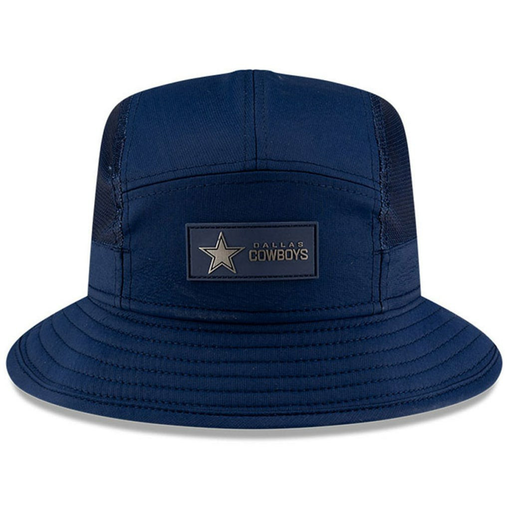 Dallas Cowboys New Era 2025 Sideline Bucket Hat - Navy - NFL