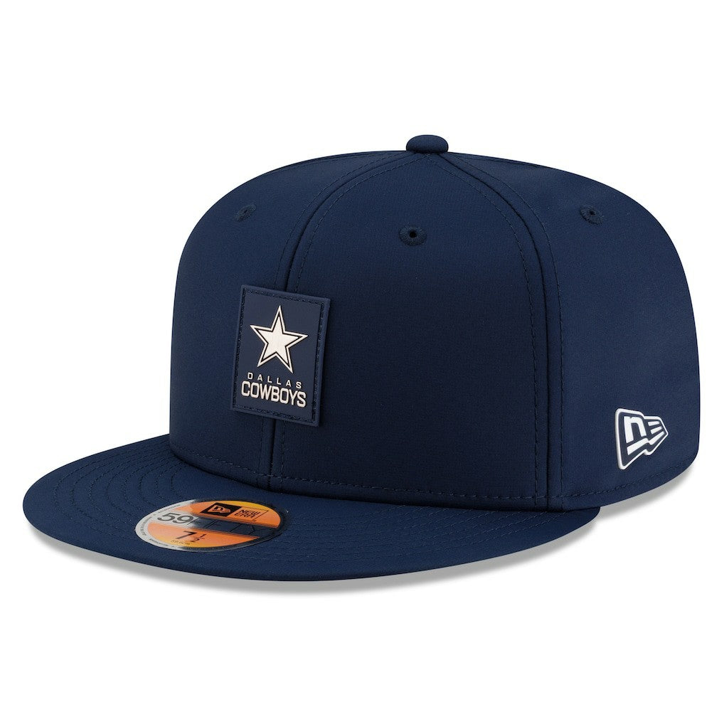 Dallas Cowboys New Era 2025 Sideline 59FIFTY Fitted Hat - Navy - NFL
