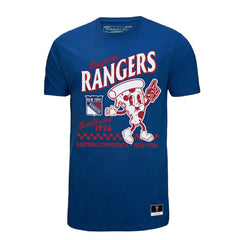 New York Rangers Mitchell & Ness Local Food T-Shirt - Blue | NHL on sale