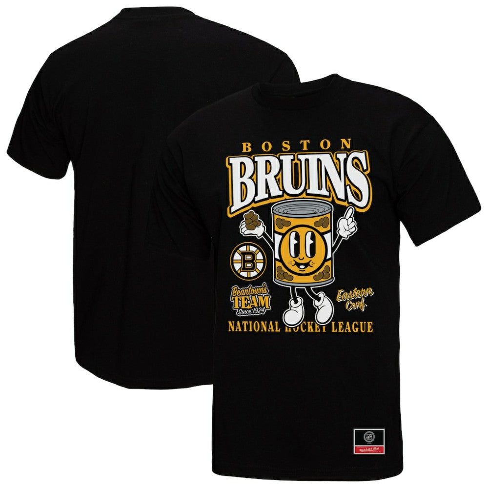 Boston Bruins Mitchell & Ness Local Food T-Shirt - Black | NHL sale