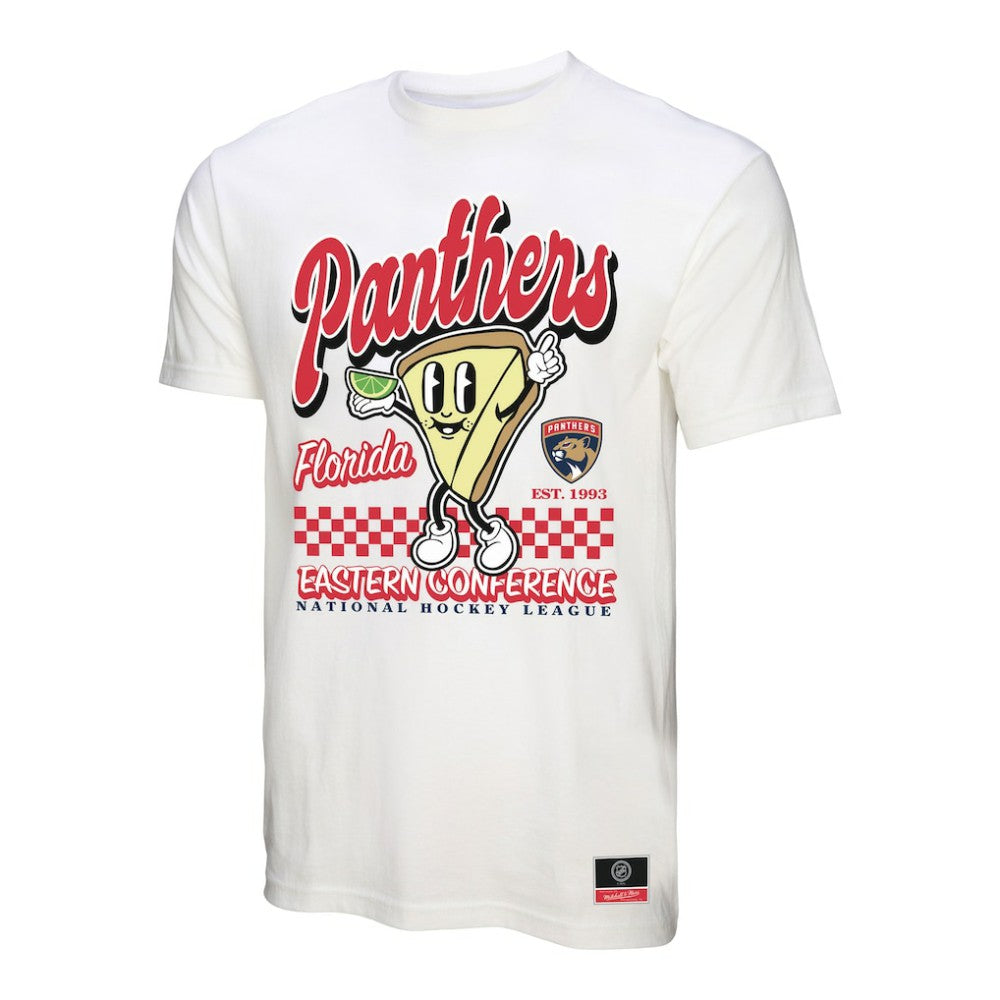 Florida Panthers Mitchell & Ness Local Food T-Shirt - White | NHL Lifestyle