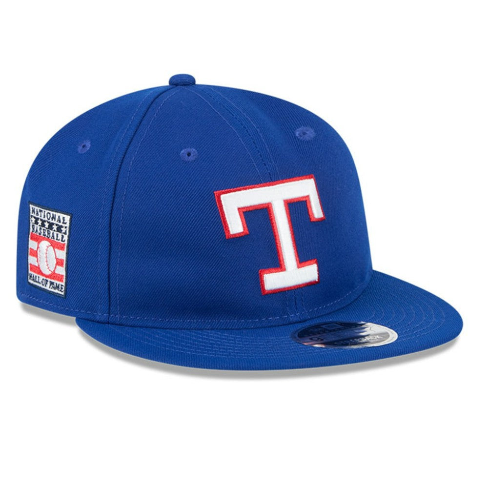Texas Rangers New Era Baseball Hall of Fame Retro Crown 9FIFTY Adjustable Hat Outlet