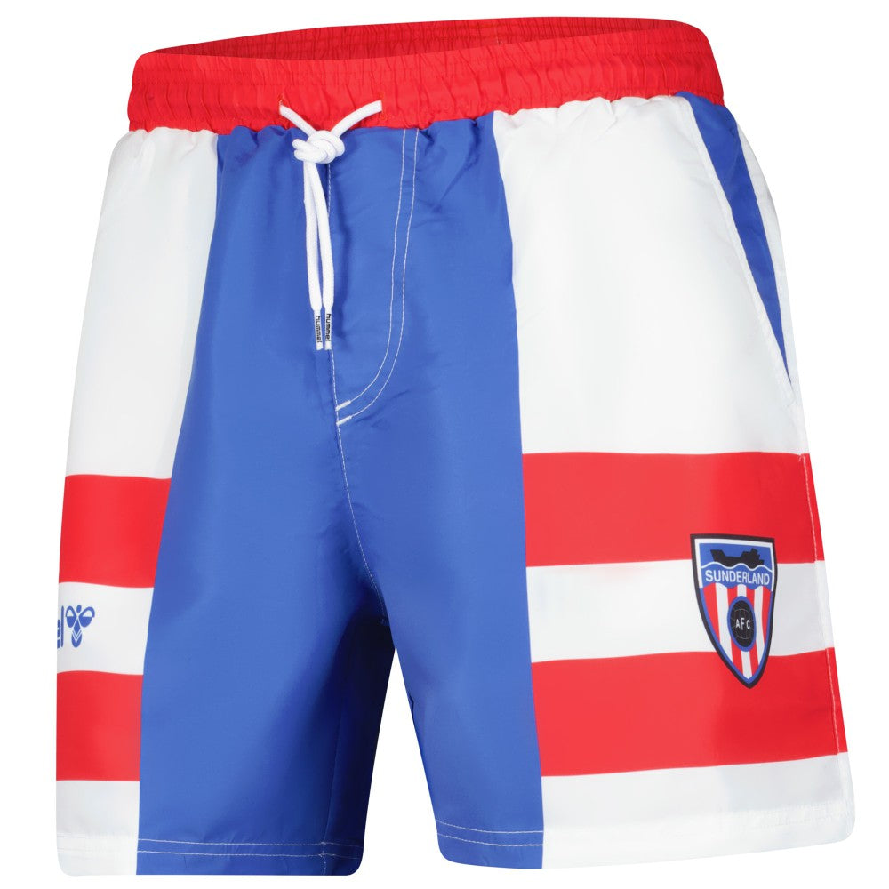 Sunderland Hummel Away Swim Shorts Blue