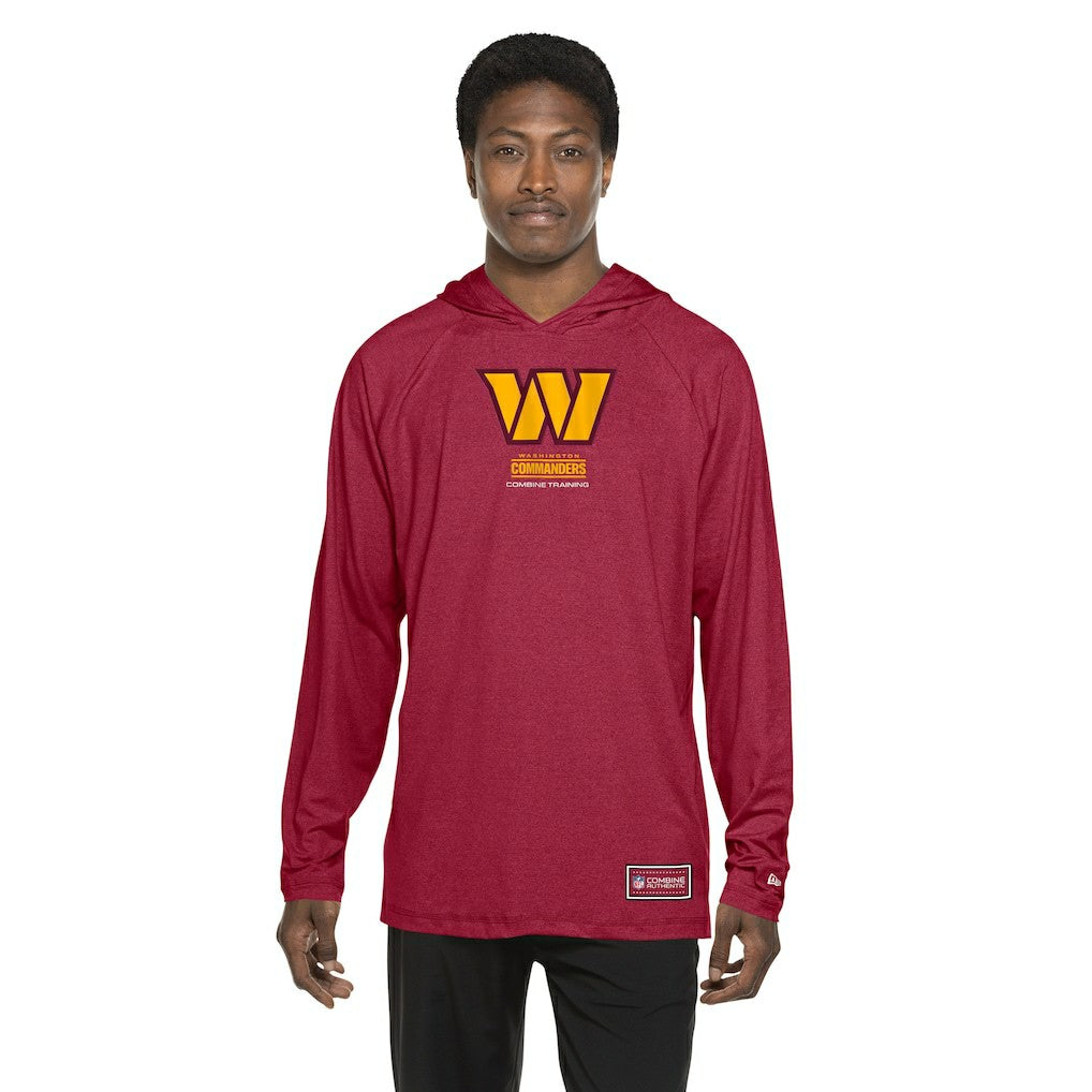 Washington Commanders New Era Functional Fandom Hoodie - Burgundy - NFL