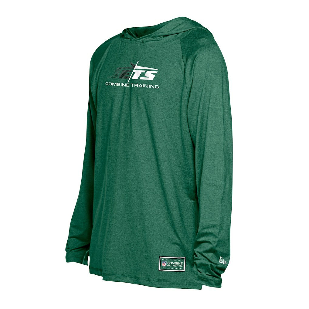 New York Jets New Era Functional Fandom Hoodie - Green - NFL