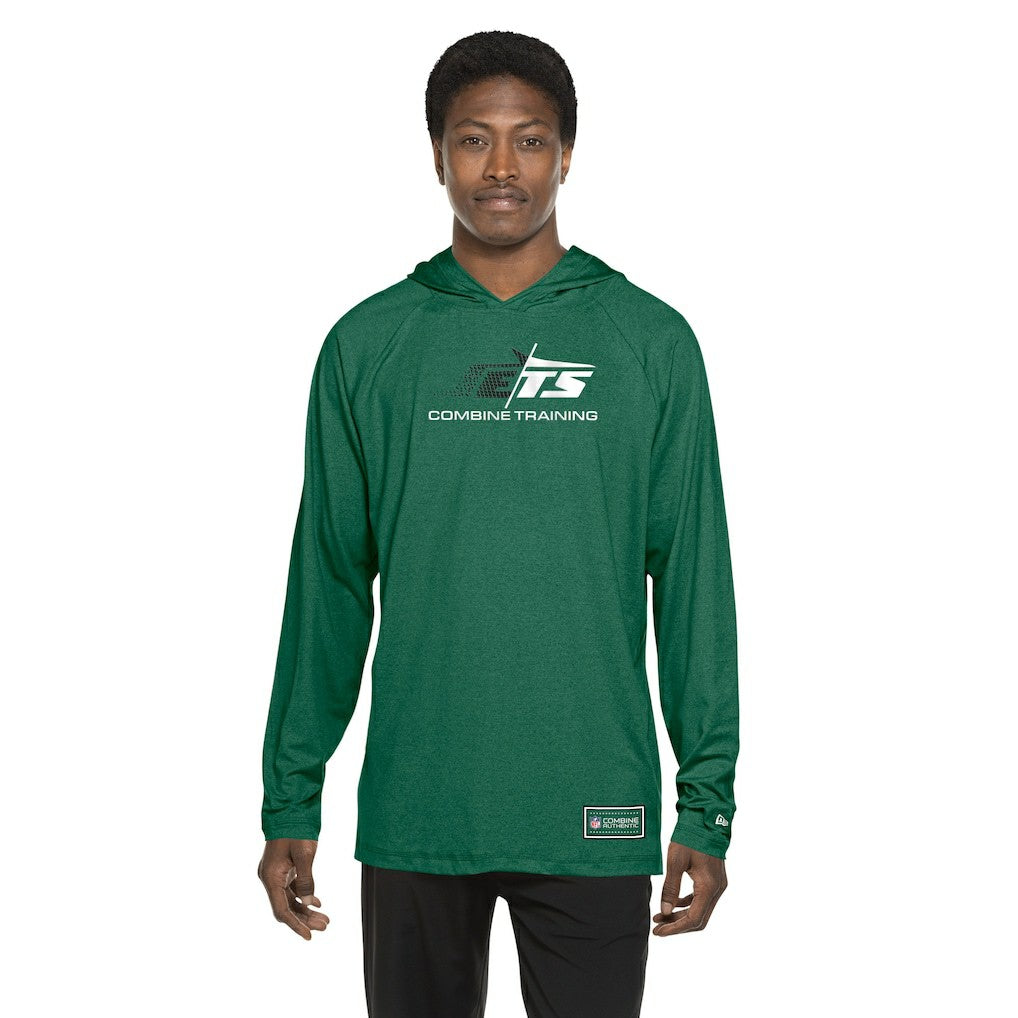 New York Jets New Era Functional Fandom Hoodie - Green - NFL