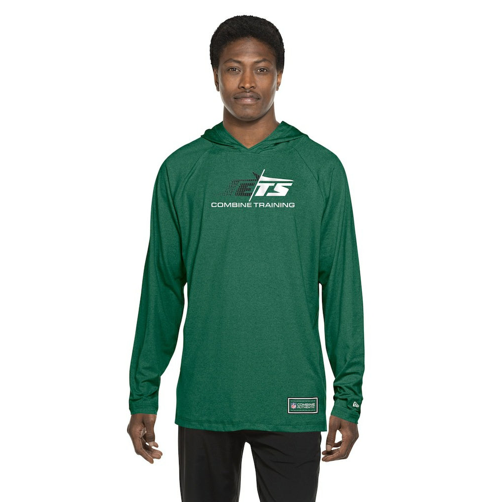 New York Jets New Era Functional Fandom Hoodie - Green - NFL