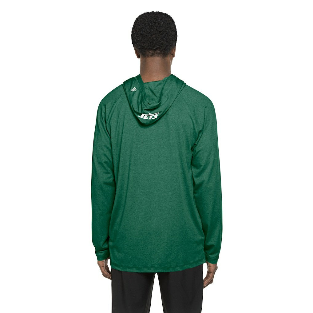 New York Jets New Era Functional Fandom Hoodie - Green - NFL