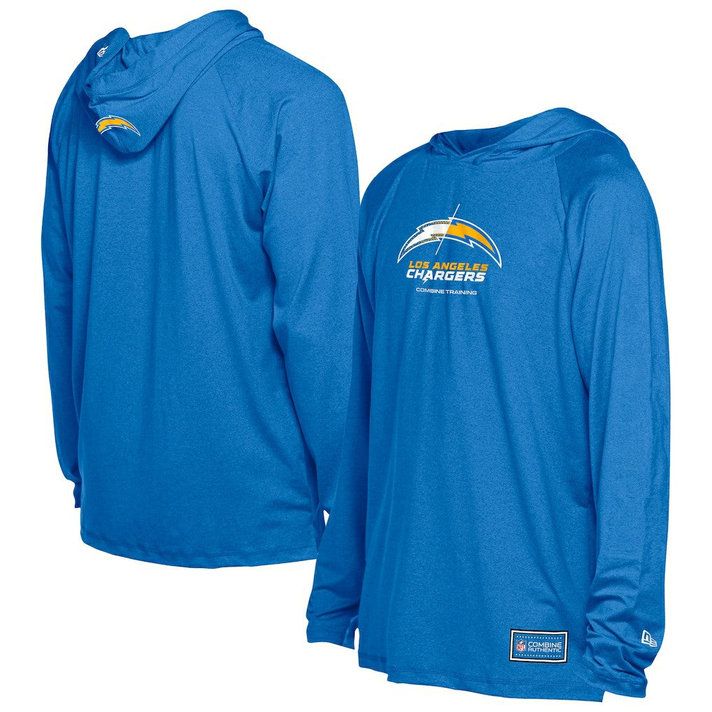 Los Angeles Chargers New Era Functional Fandom Hoodie - Blue - NFL