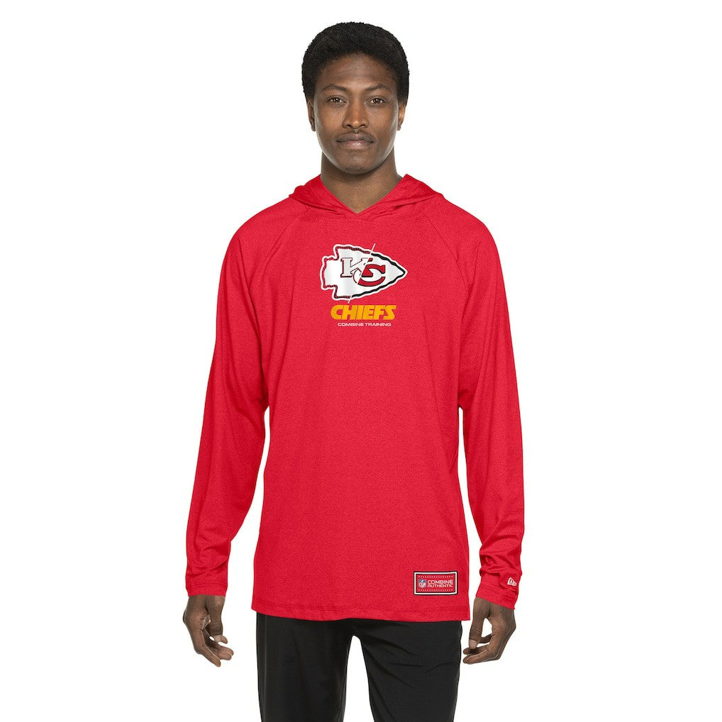 Kansas City Chiefs New Era Functional Fandom Hoodie - Red - NFL