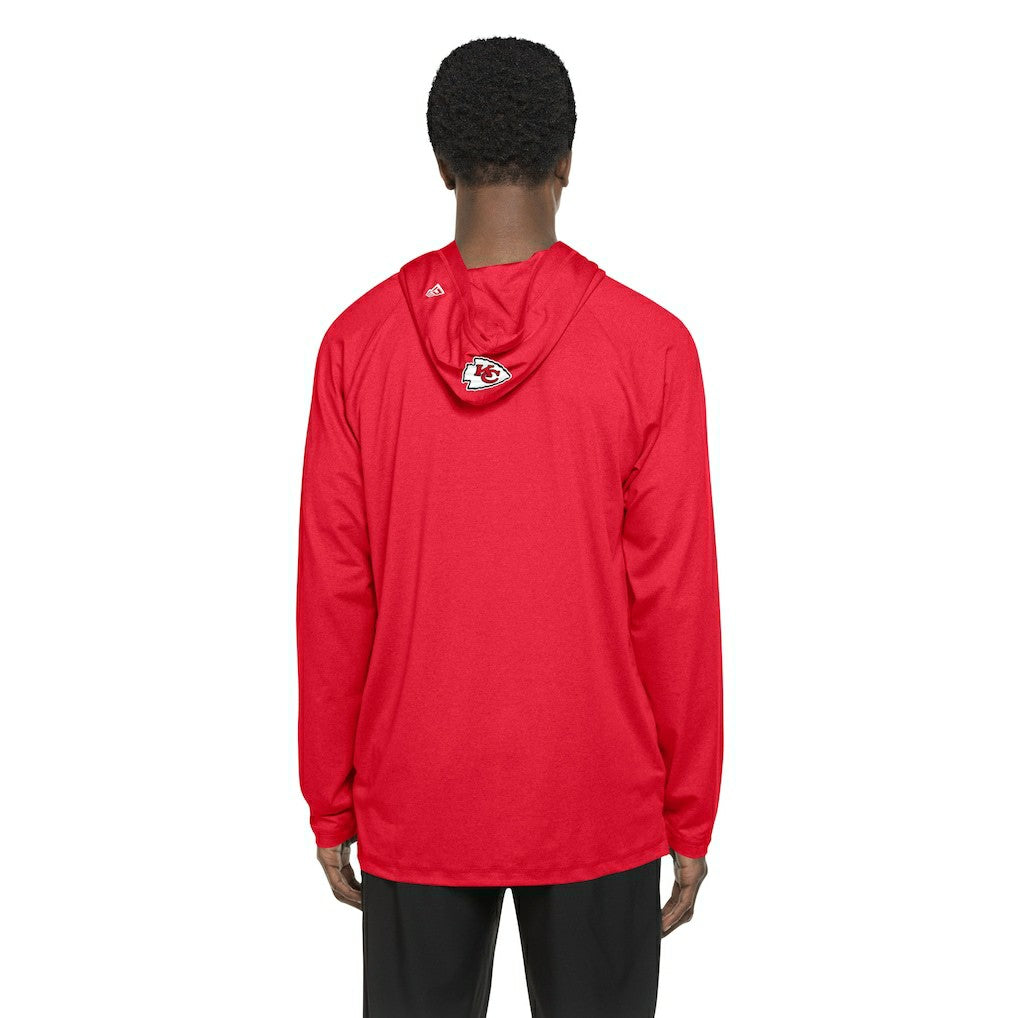 Kansas City Chiefs New Era Functional Fandom Hoodie - Red - NFL