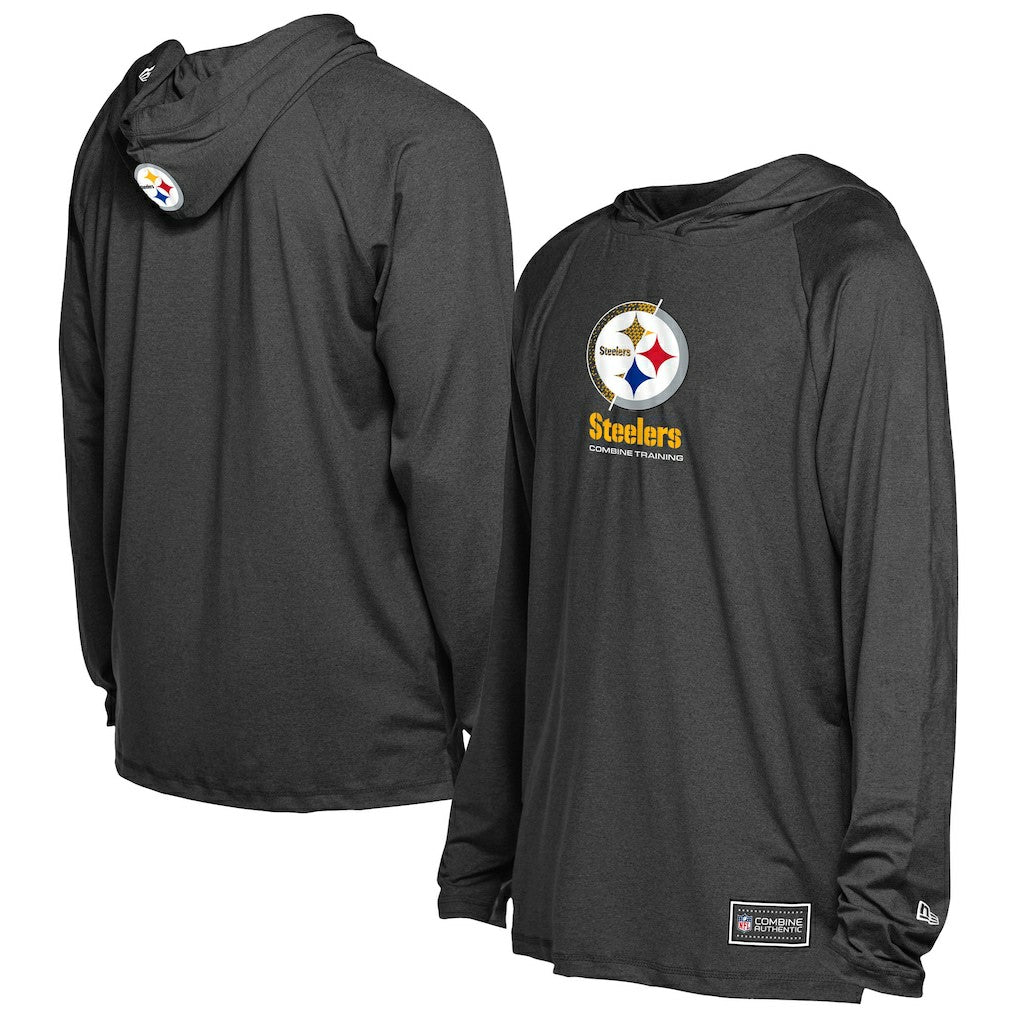 Pittsburgh Steelers New Era Functional Fandom Hoodie - Black - NFL