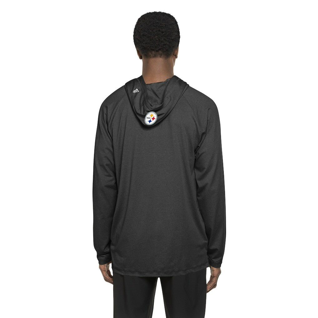 Pittsburgh Steelers New Era Functional Fandom Hoodie - Black - NFL