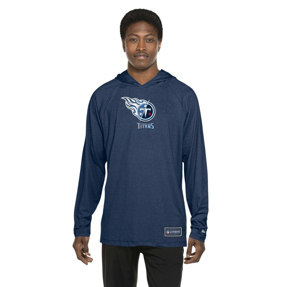 Tennessee Titans New Era Functional Fandom Hoodie - Navy - NFL