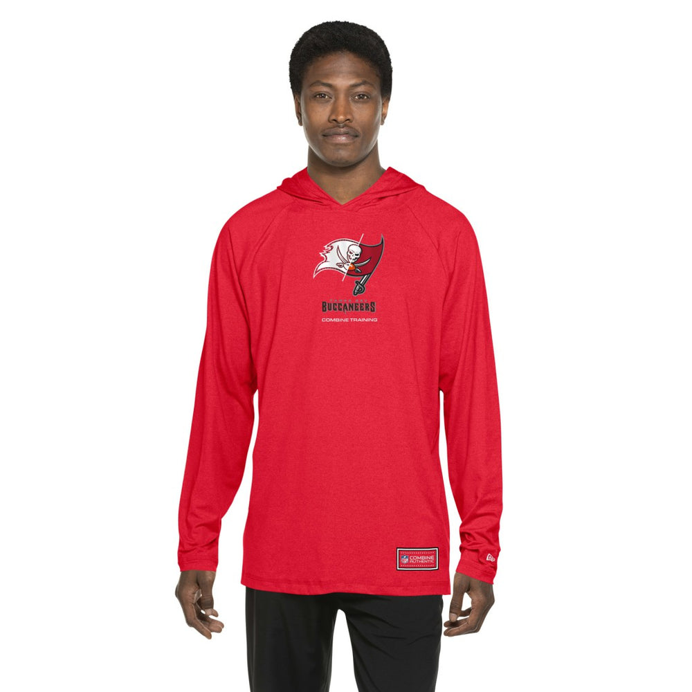 Tampa Bay Buccaneers New Era Functional Fandom Hoodie - Red - NFL