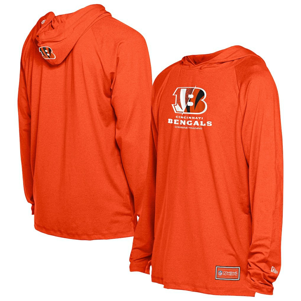 Cincinnati Bengals New Era Functional Fandom Hoodie - Orange - NFL