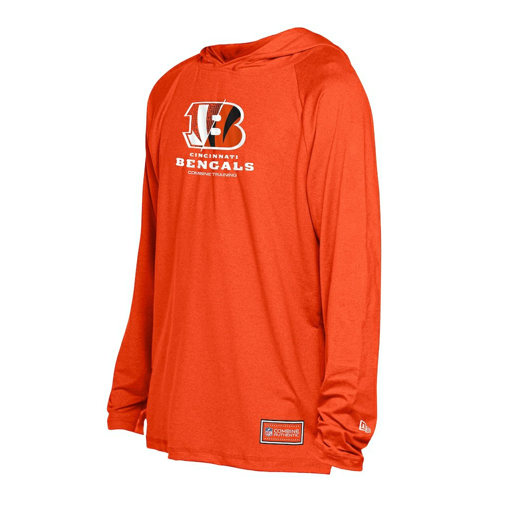 Cincinnati Bengals New Era Functional Fandom Hoodie - Orange - NFL