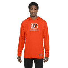 Cincinnati Bengals New Era Functional Fandom Hoodie - Orange - NFL