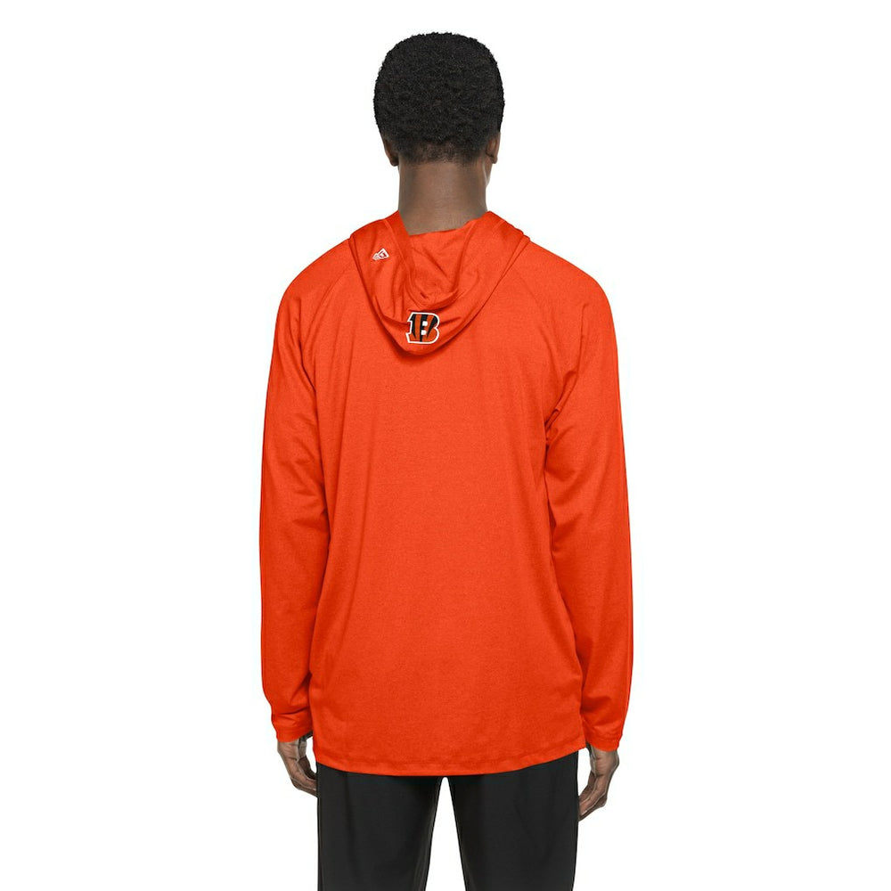 Cincinnati Bengals New Era Functional Fandom Hoodie - Orange - NFL