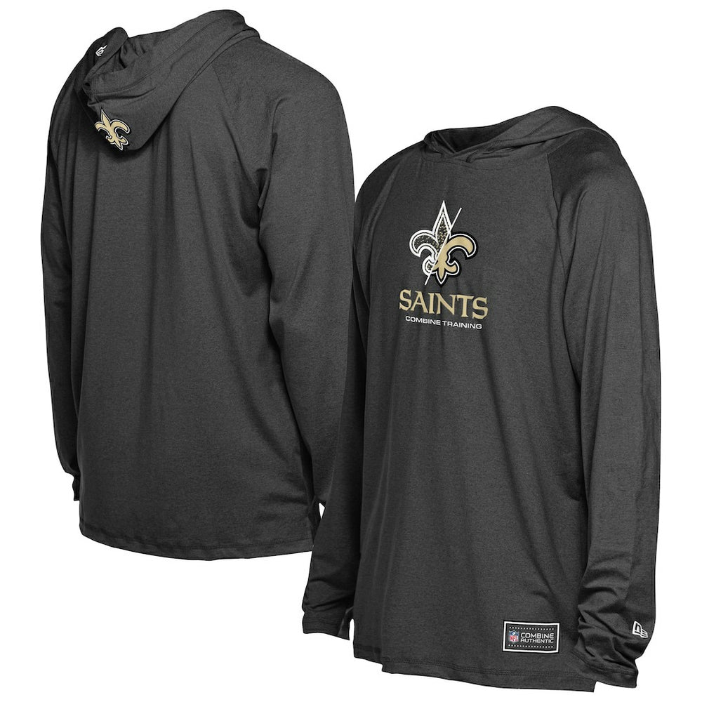 New Orleans Saints New Era Functional Fandom Hoodie - Black - NFL