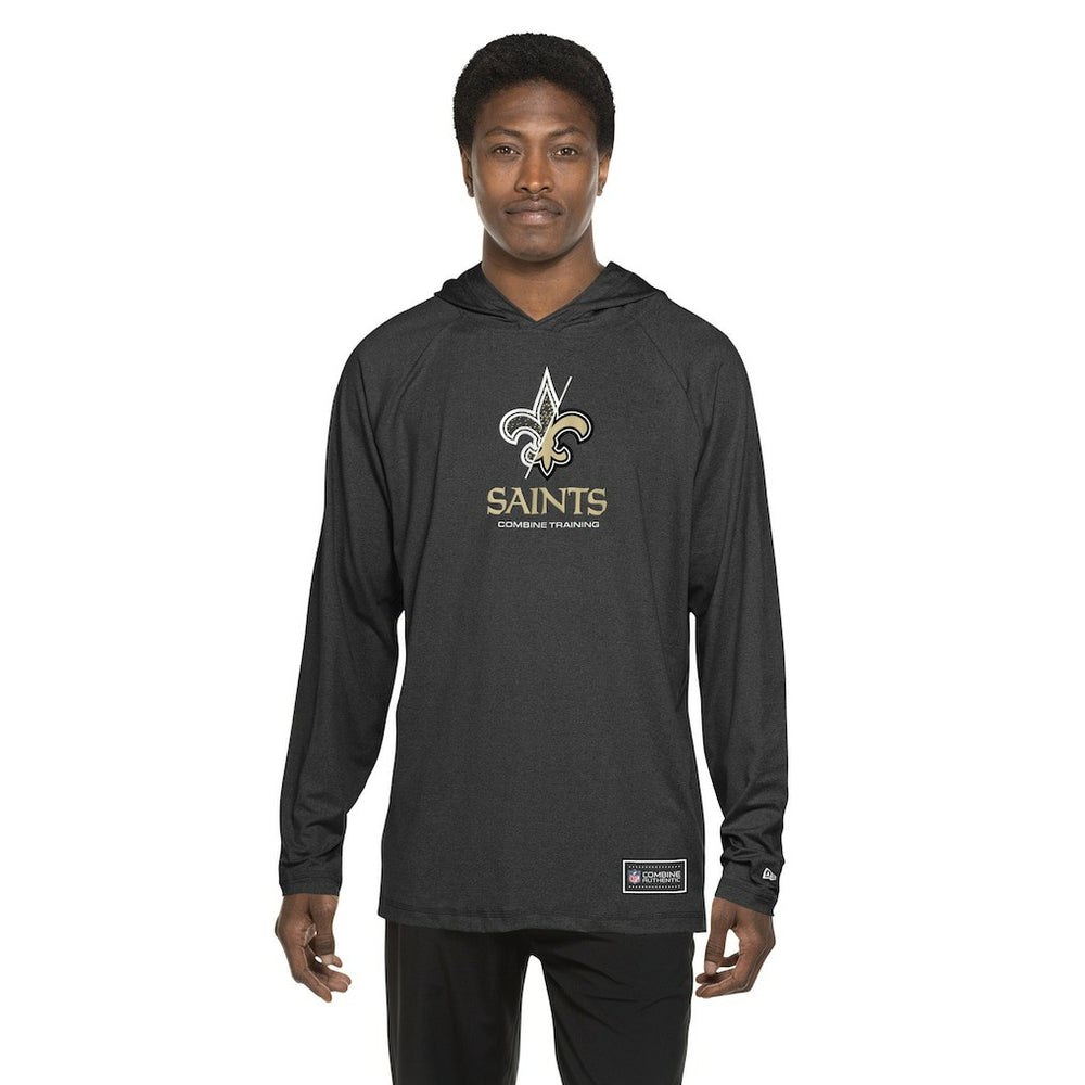 New Orleans Saints New Era Functional Fandom Hoodie - Black - NFL