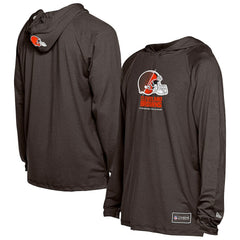 Cleveland Browns New Era Functional Fandom Hoodie - Brown - NFL