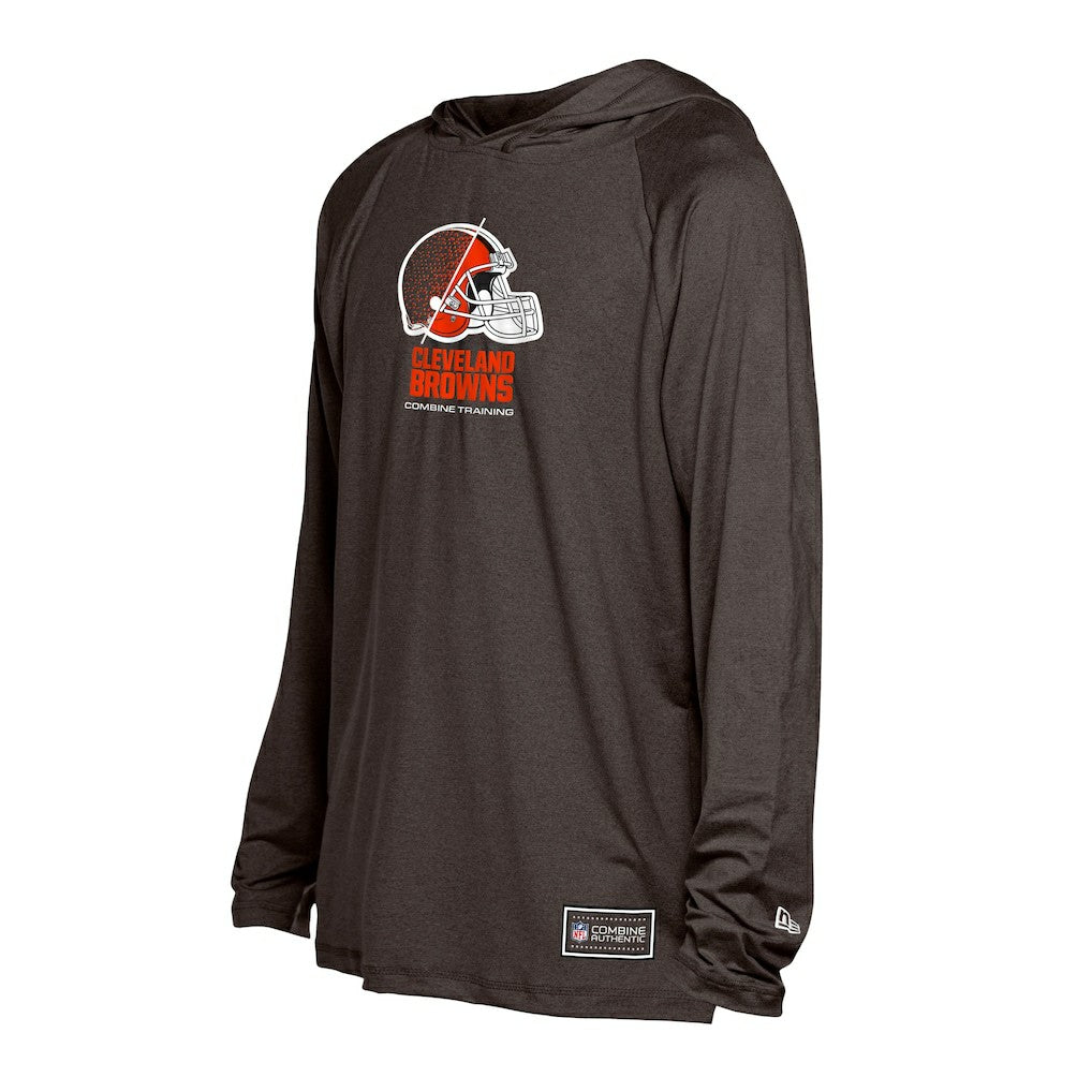 Cleveland Browns New Era Functional Fandom Hoodie - Brown - NFL