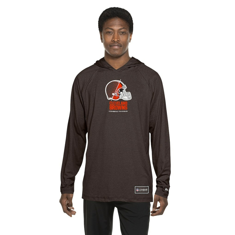 Cleveland Browns New Era Functional Fandom Hoodie - Brown - NFL
