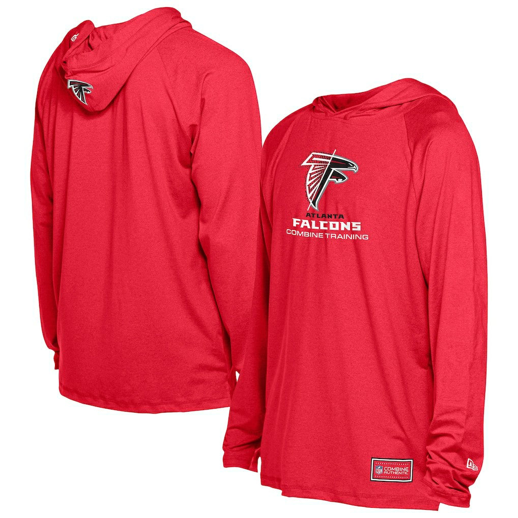 Atlanta Falcons New Era Functional Fandom Hoodie - Red - NFL