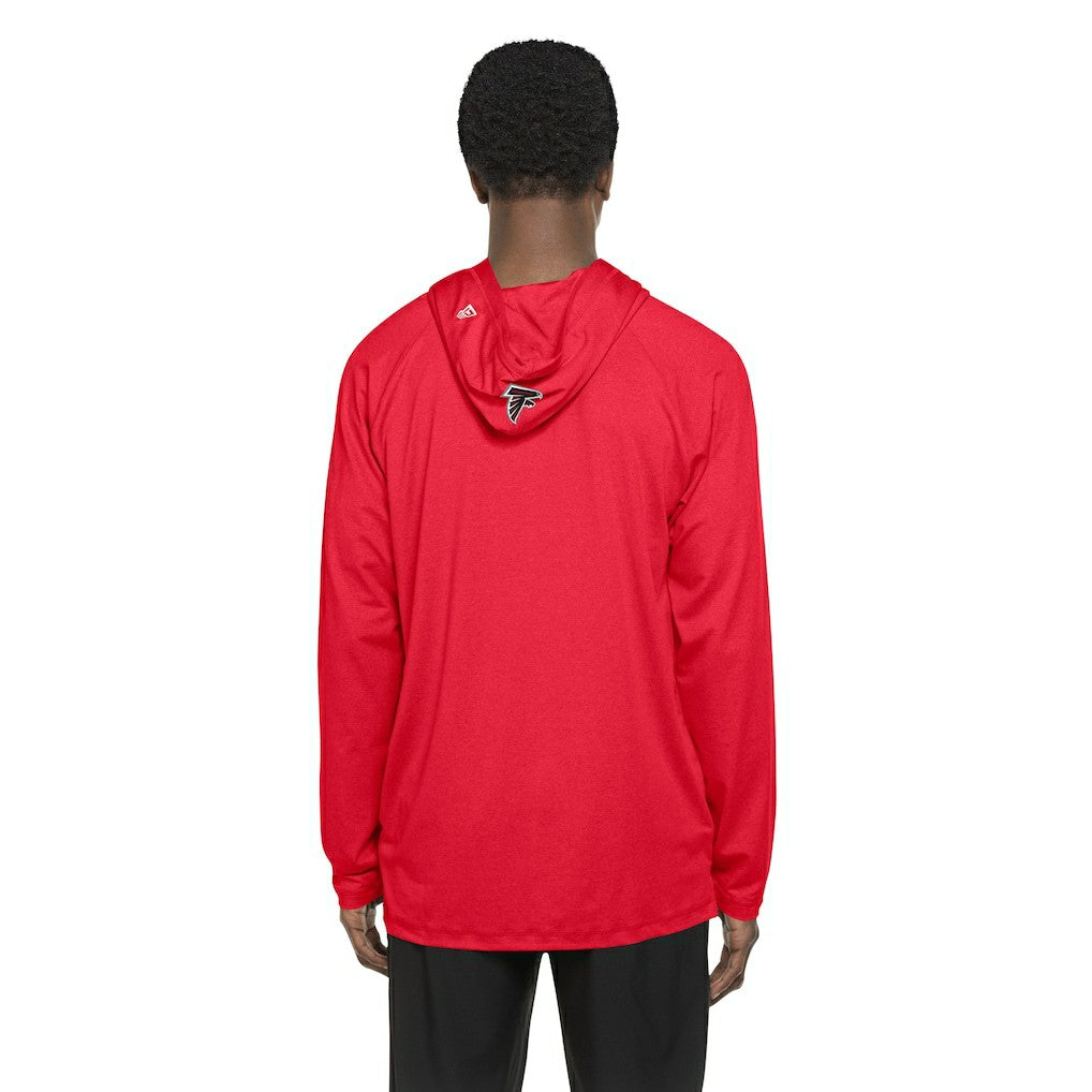 Atlanta Falcons New Era Functional Fandom Hoodie - Red - NFL