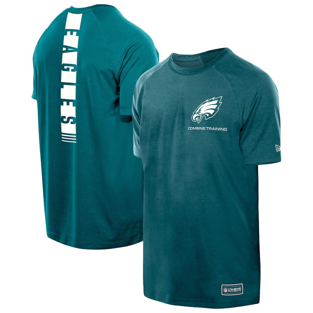 Philadelphia Eagles New Era Functional Fandom Reflective T-Shirt - Midnight Green - NFL