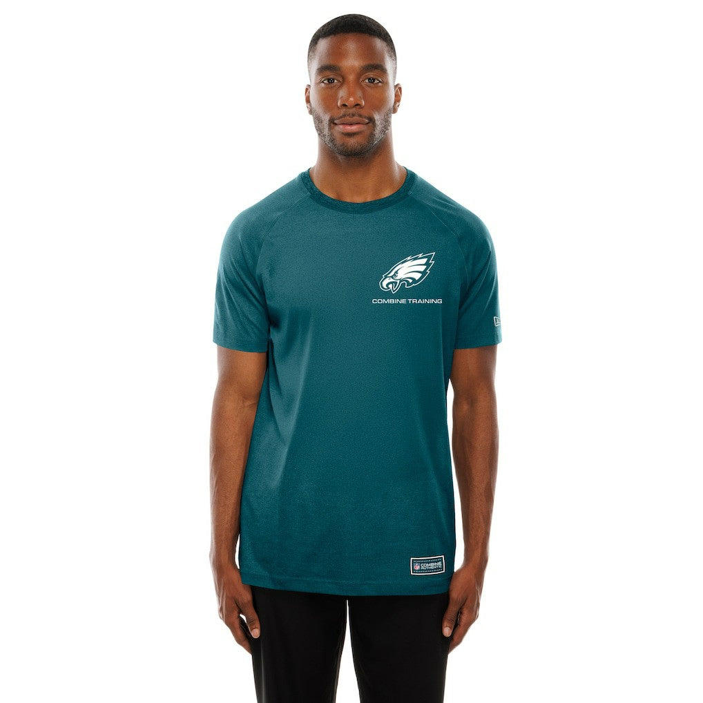 Philadelphia Eagles New Era Functional Fandom Reflective T-Shirt - Midnight Green - NFL