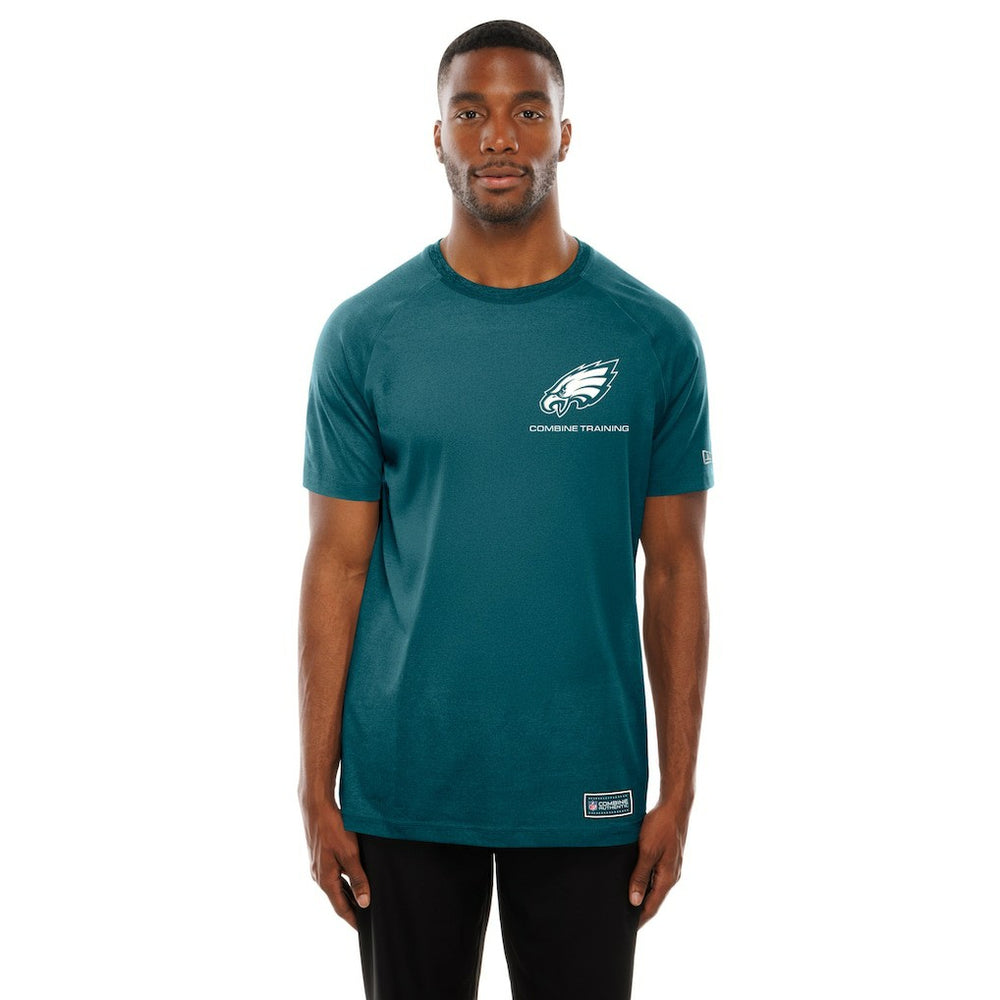 Philadelphia Eagles New Era Functional Fandom Reflective T-Shirt - Midnight Green - NFL