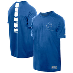 Detroit Lions New Era Functional Fandom Reflective T-Shirt - Blue - NFL
