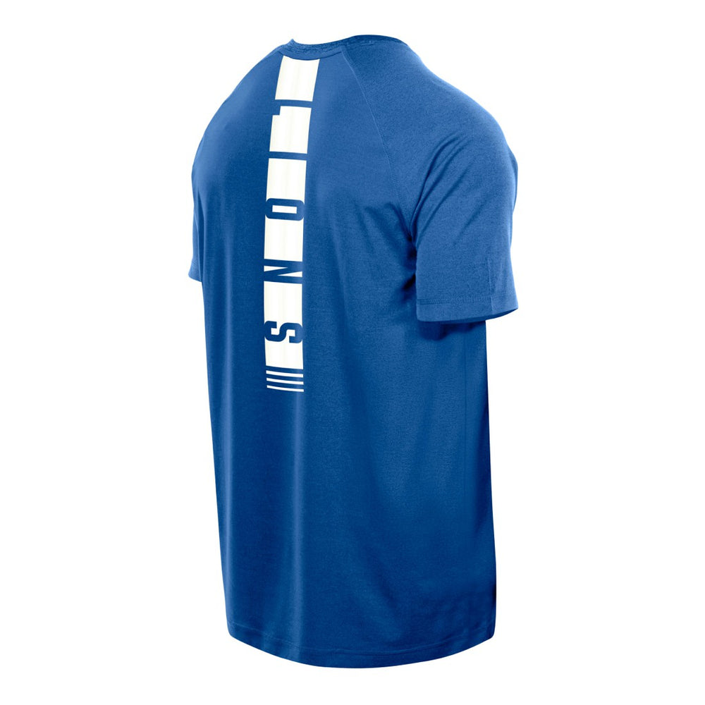 Detroit Lions New Era Functional Fandom Reflective T-Shirt - Blue - NFL