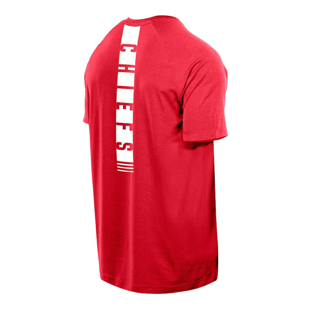 Kansas City Chiefs New Era Functional Fandom Reflective T-Shirt - Red - NFL