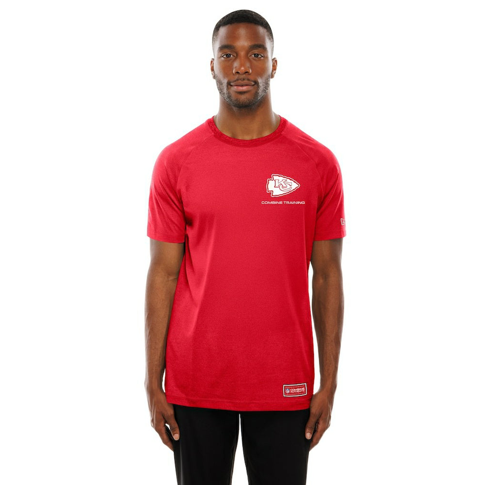 Kansas City Chiefs New Era Functional Fandom Reflective T-Shirt - Red - NFL