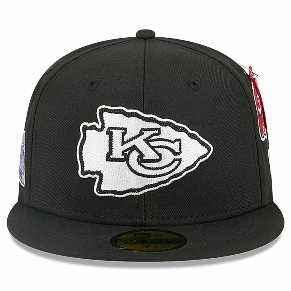 Kansas City Chiefs New Era x Alpha Industries 59FIFTY Fitted Hat - Black - NFL