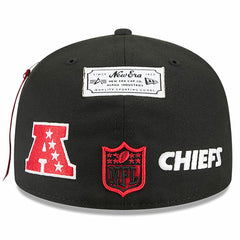 Kansas City Chiefs New Era x Alpha Industries 59FIFTY Fitted Hat - Black - NFL